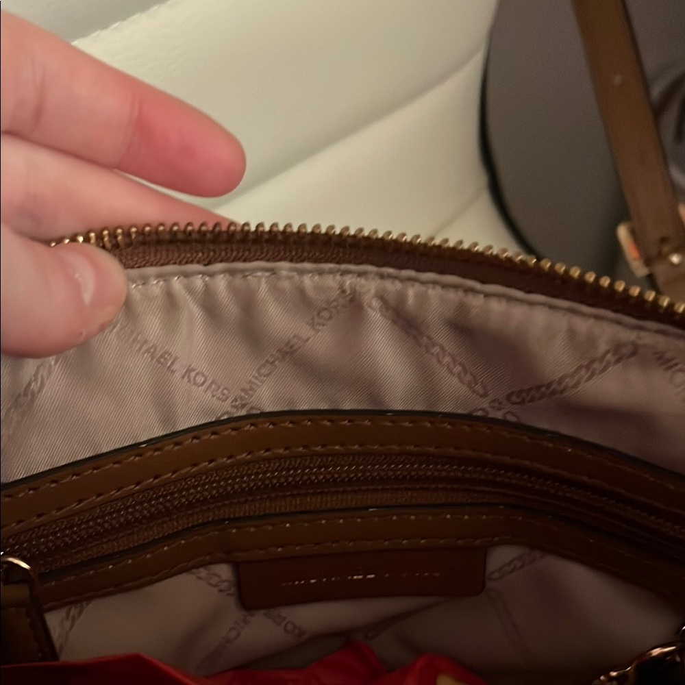 Brown Crossbody Satchel Bag - Picture 3 of 8